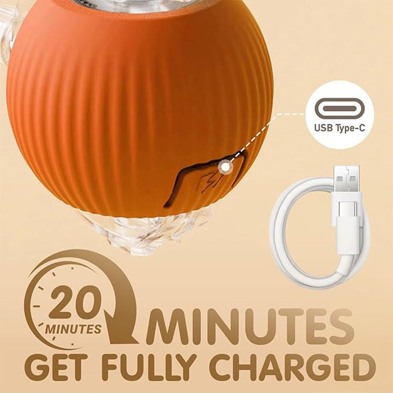 Rechargeable Automatic Rolling Cat Ball Toy