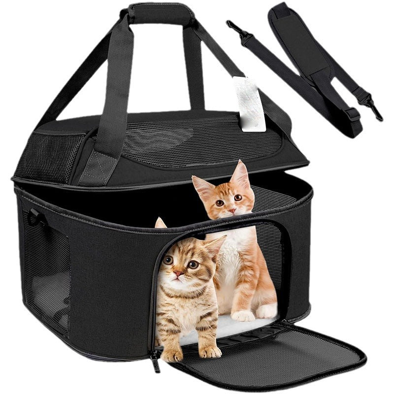 Breathable Pet Backpack Carrier for Small Dogs & Cats