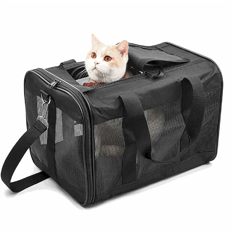 Foldable Breathable Pet Travel Carrier Bag