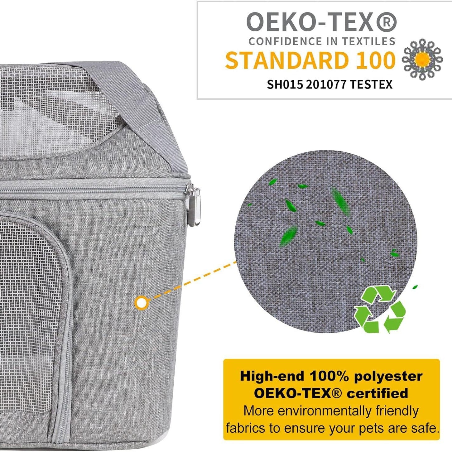 Breathable Pet Backpack Carrier for Small Dogs & Cats