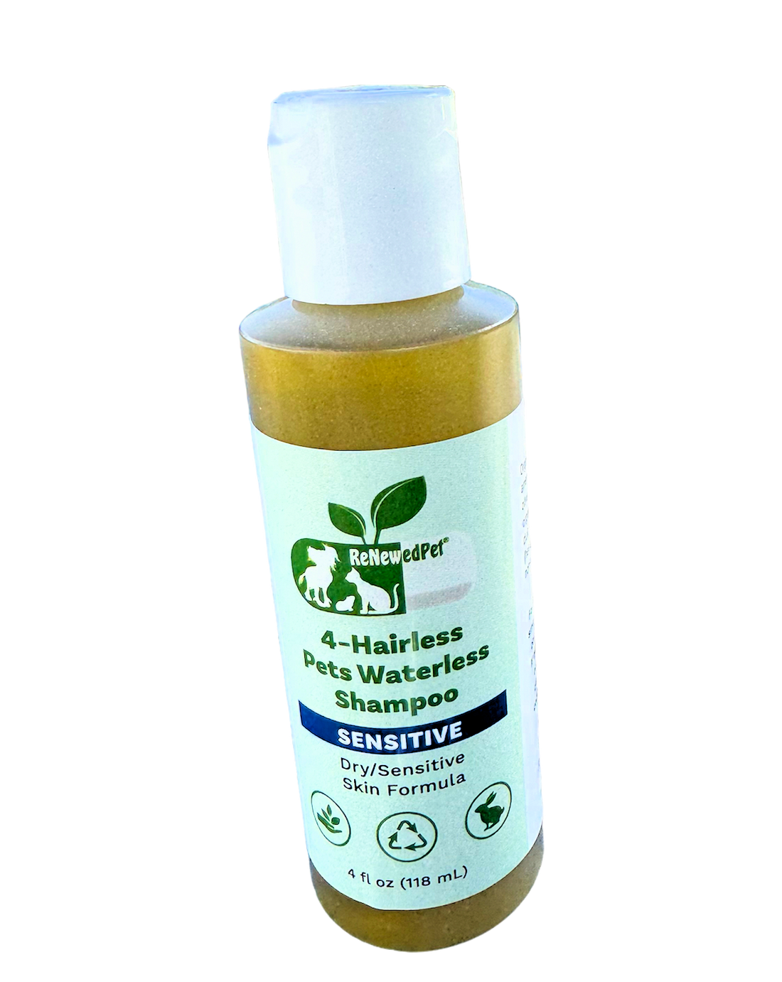 4-HAIRLESS PETS SENSITIVE WATERLESS SHAMPOO
