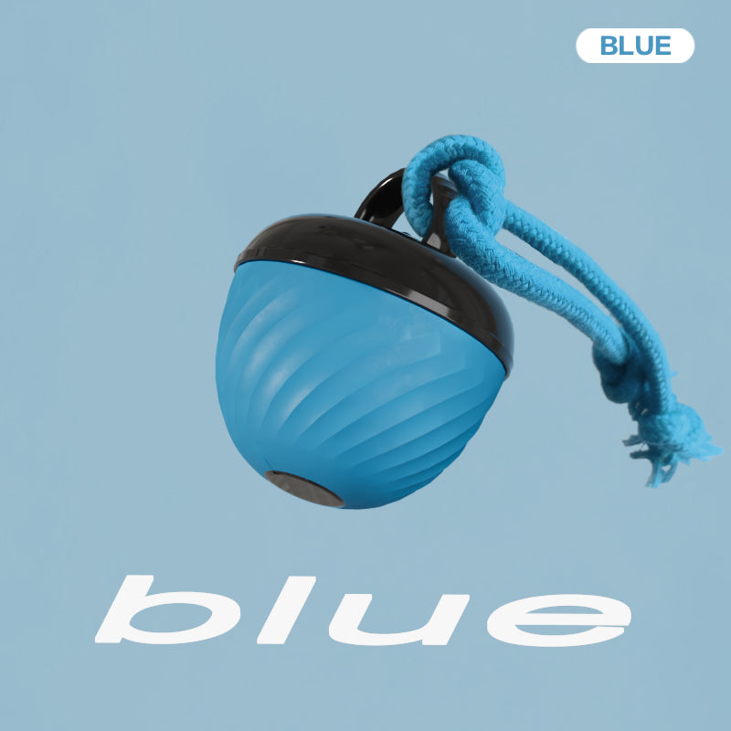 Smart Dog Cat Toy Ball Electronic Interactive Pet Toy Moving Ball Rope USB 3 Modes Automatic Moving Bouncing For Puppy Chew Products Pets Products