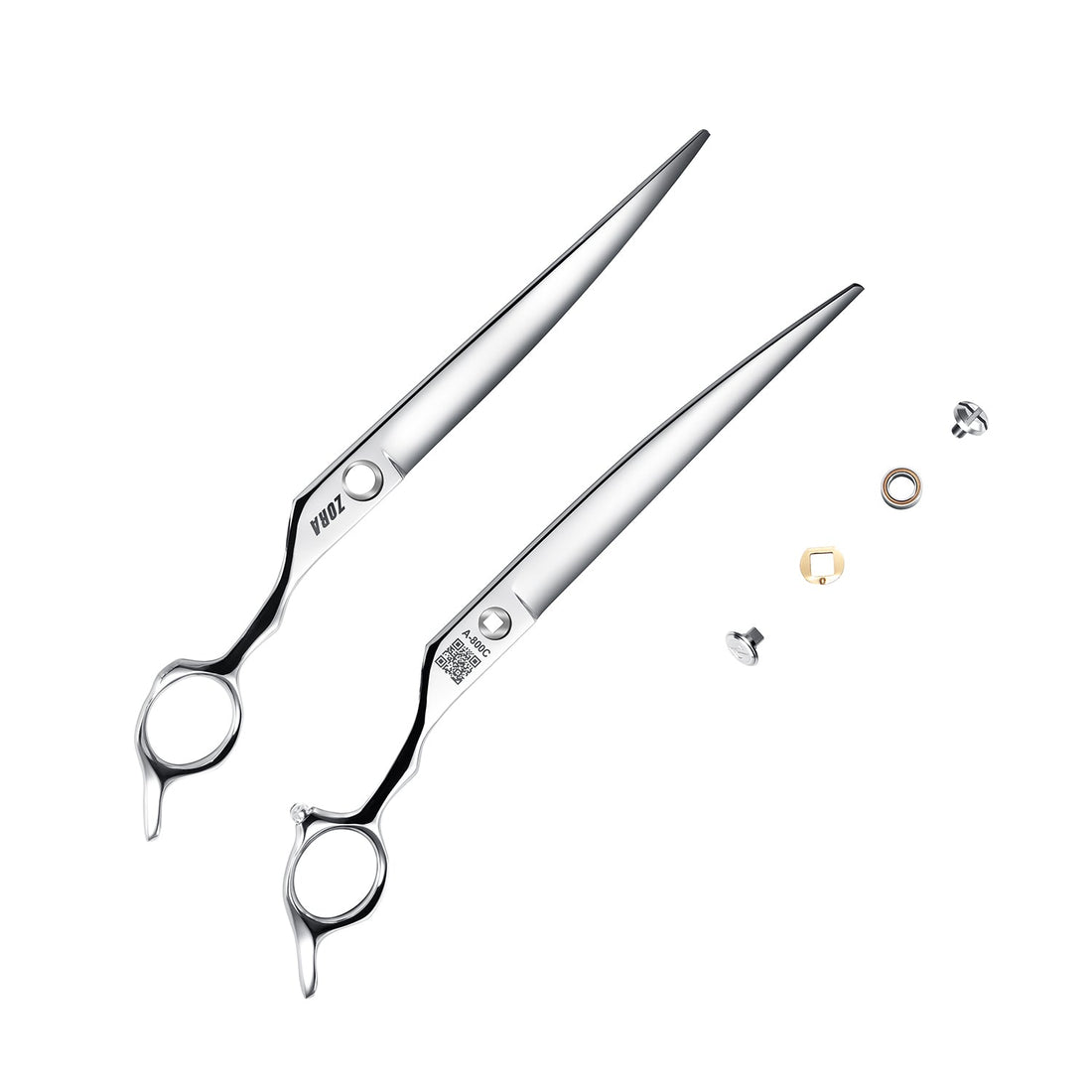 Zora Pet Grooming Curved Shear - Model A-800C