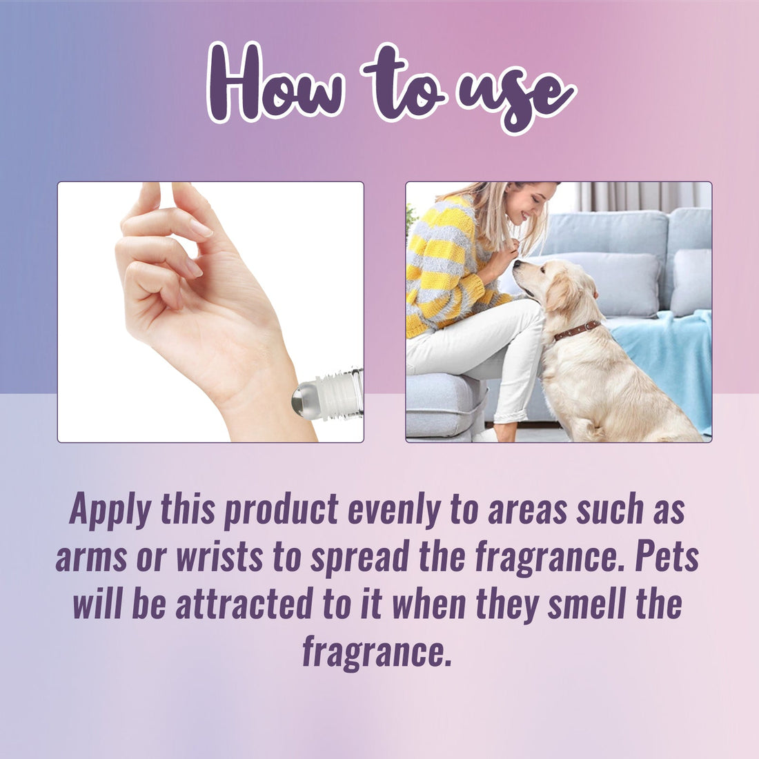 Valerianone Roll-On Perfume, Relax Your Pet To Ease Your Dog's Anxiety Pet Roller Perfume