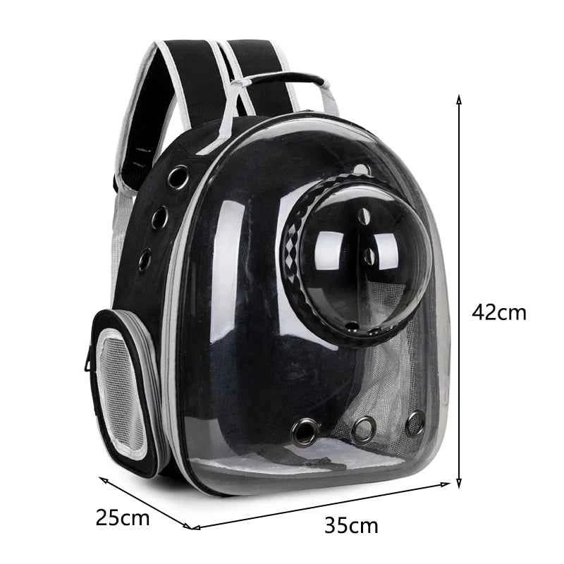 Space Capsule Pet Backpack – Ventilated Travel Carrier
