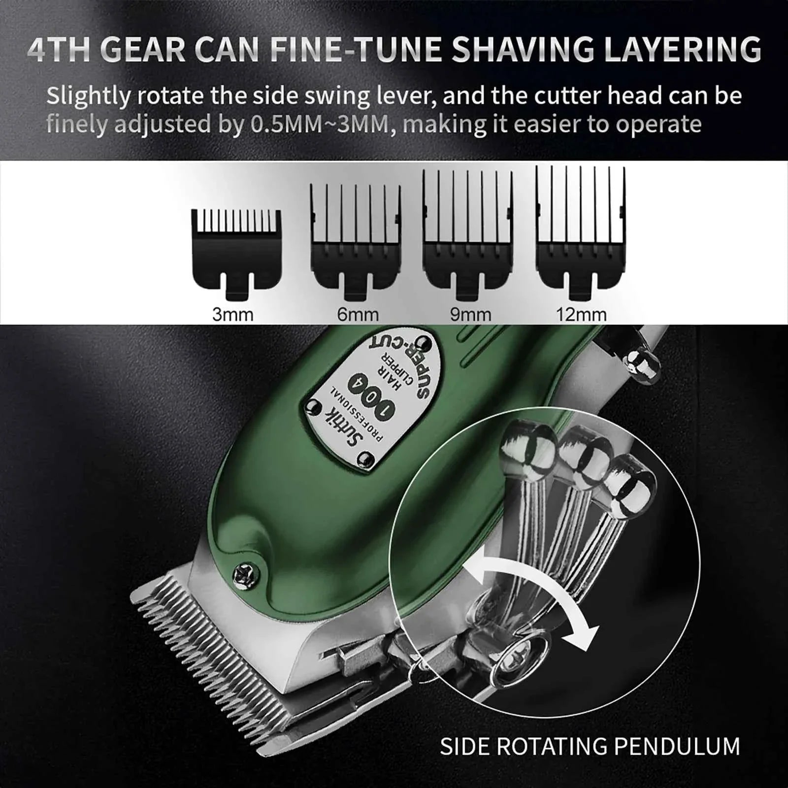 Professional All-Metal Dog Hair Clipper