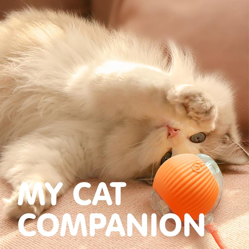 Rechargeable Automatic Rolling Cat Ball Toy