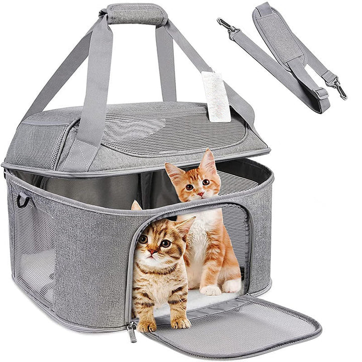 Breathable Pet Backpack Carrier for Small Dogs & Cats