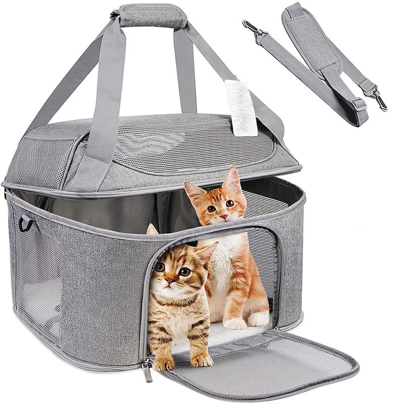 Breathable Pet Backpack Carrier for Small Dogs & Cats