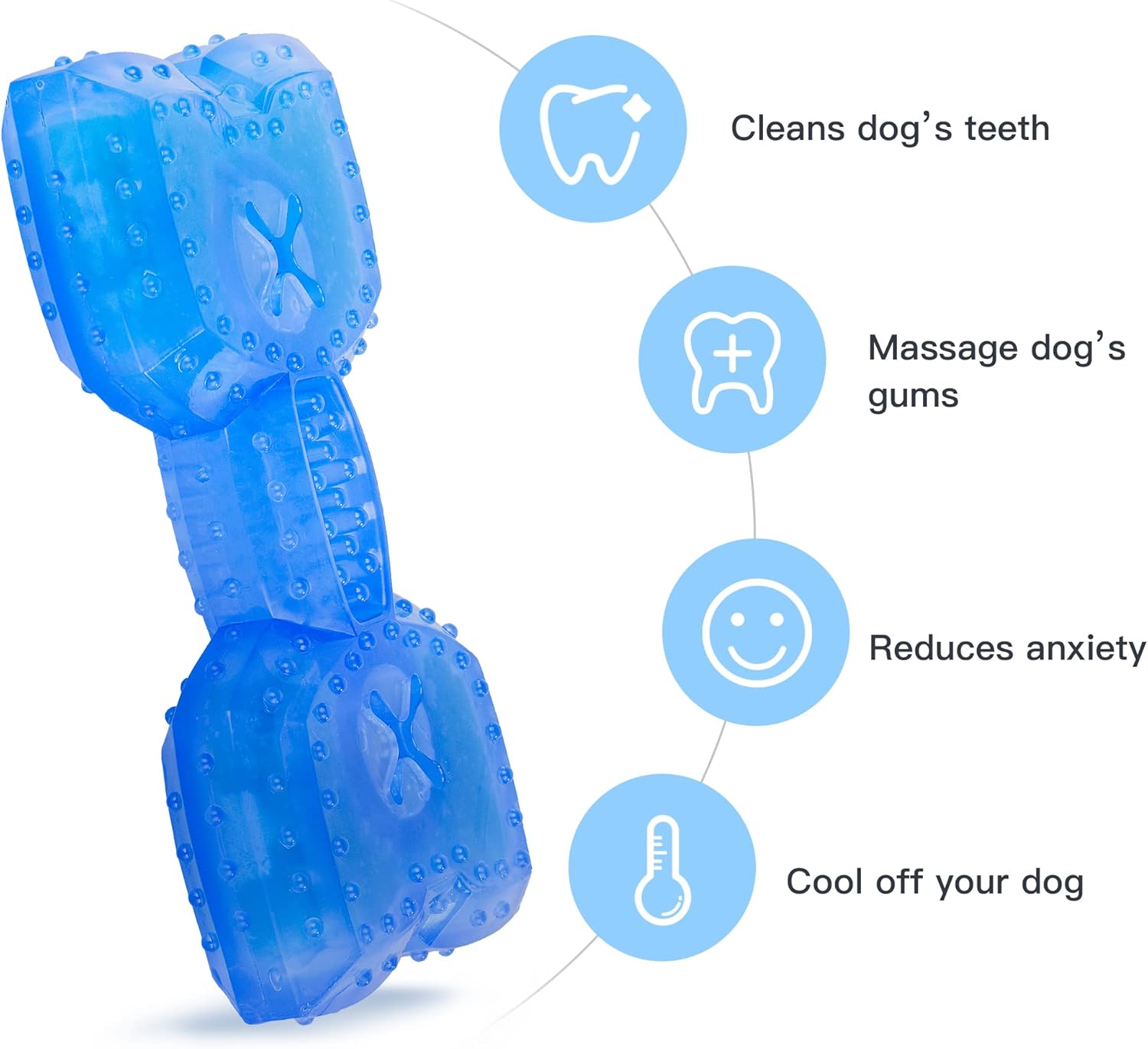 Cooling Teething Chew Toy for Dogs & Puppies