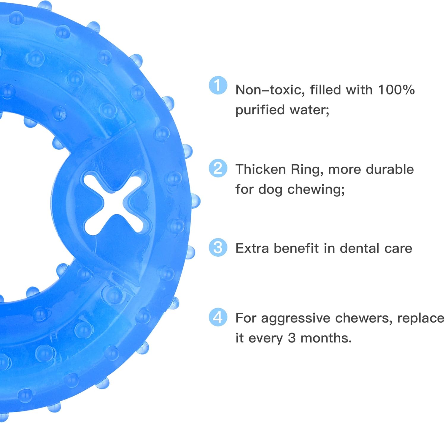 Cooling Teething Chew Toy for Dogs & Puppies