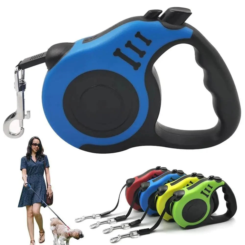 Automatic Retractable No-Tangle Dog Leash