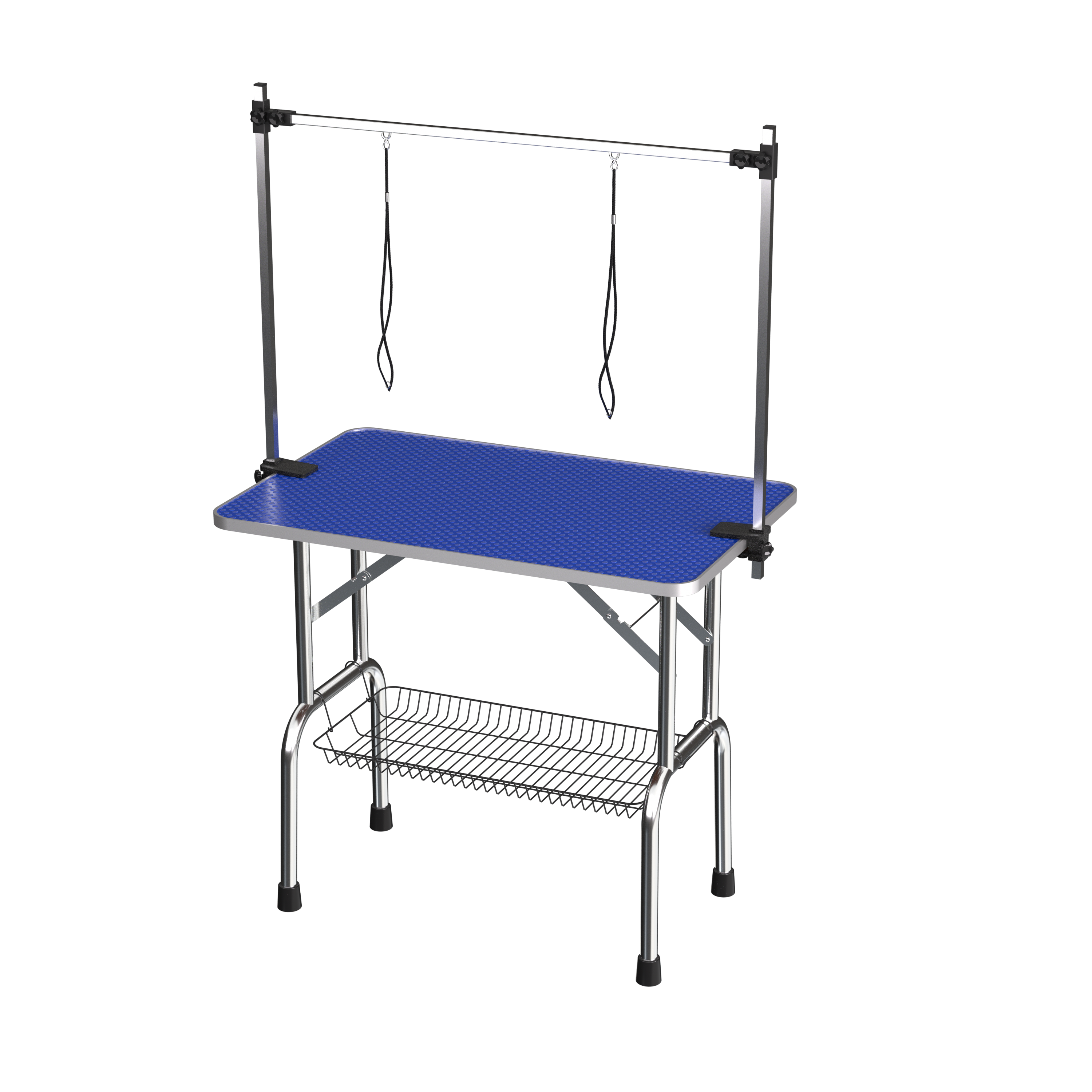 36" Folding Dog Grooming Table - Heavy Duty Stainless Steel