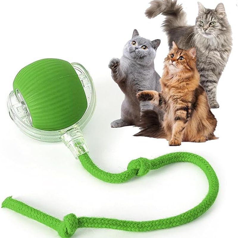 Rechargeable Automatic Rolling Cat Ball Toy