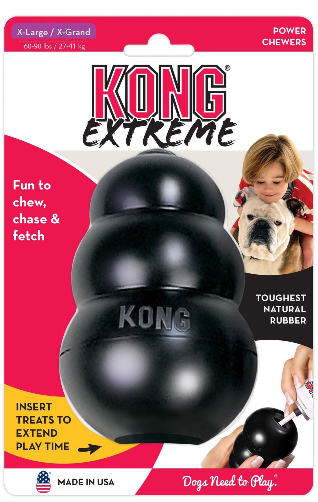 KONG Extreme Treat-Stuffing Dog Toy