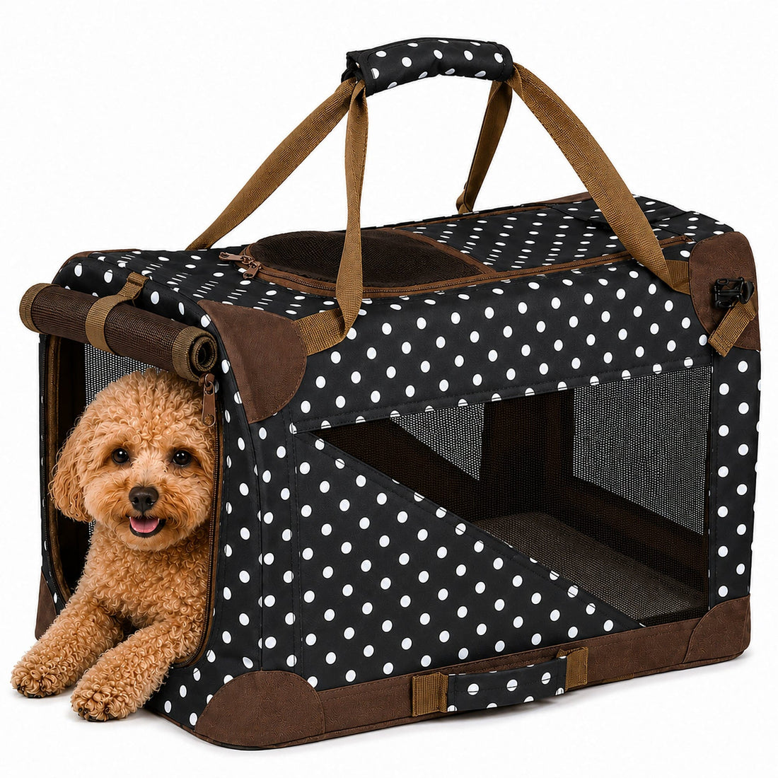 Pet Life 360° Vista View Folding Pet Dog Crate Carrier