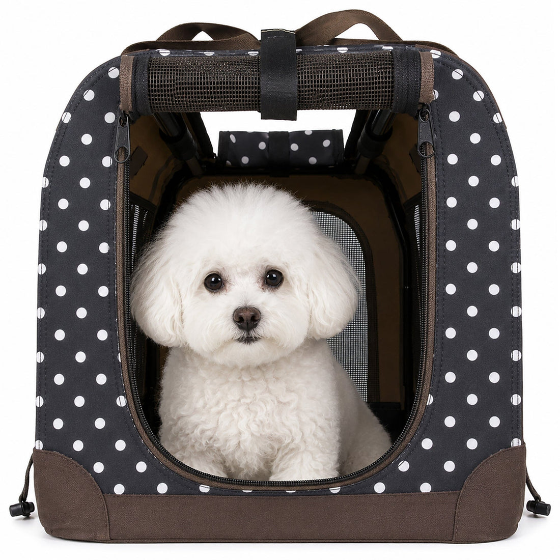 Pet Life 360° Vista View Folding Pet Dog Crate Carrier