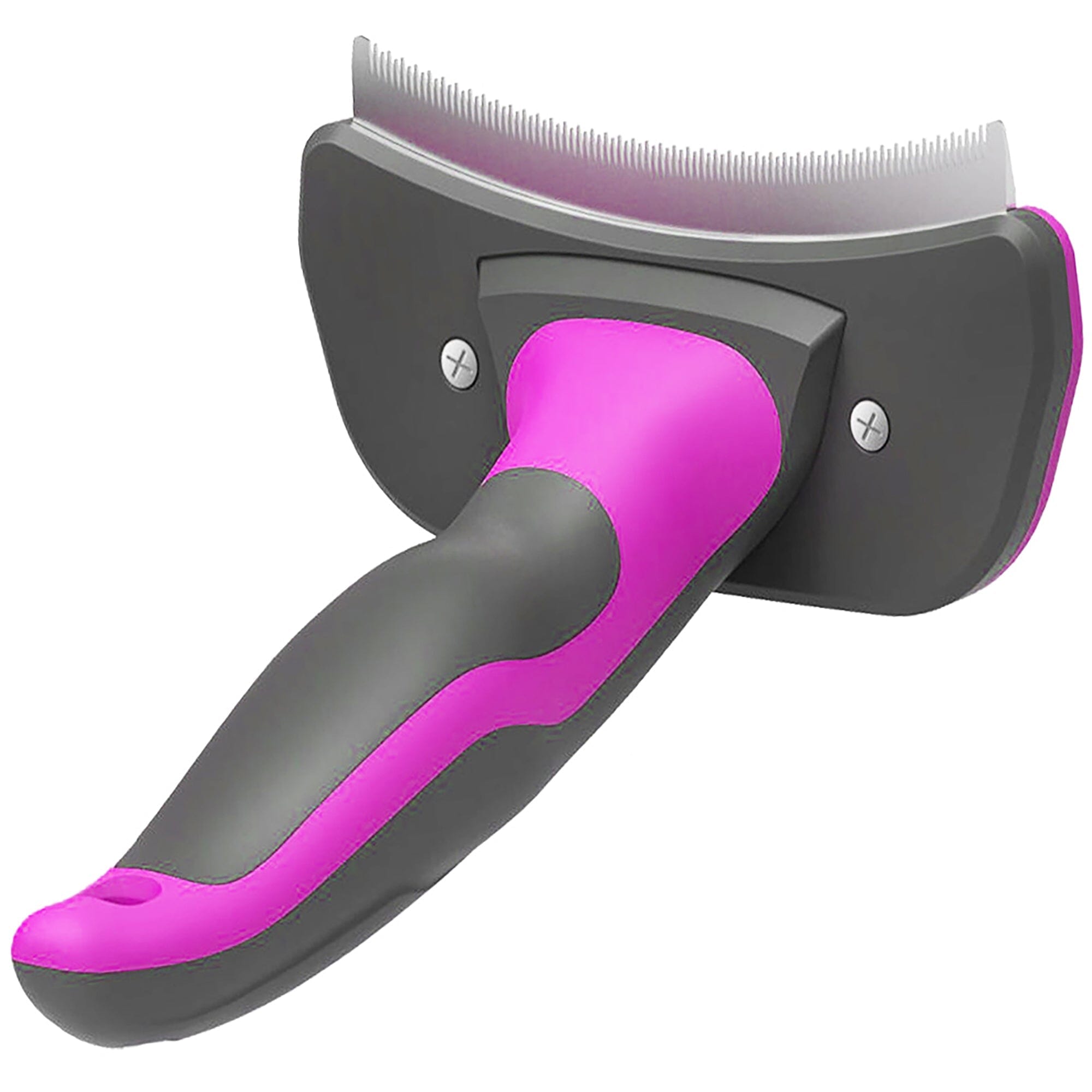 Pet Life Fur-Guard Self-Cleaning Grooming Deshedder