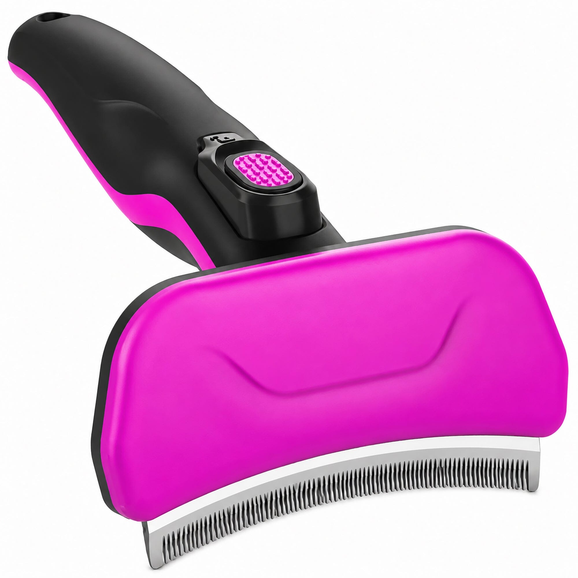 Pet Life Fur-Guard Self-Cleaning Grooming Deshedder
