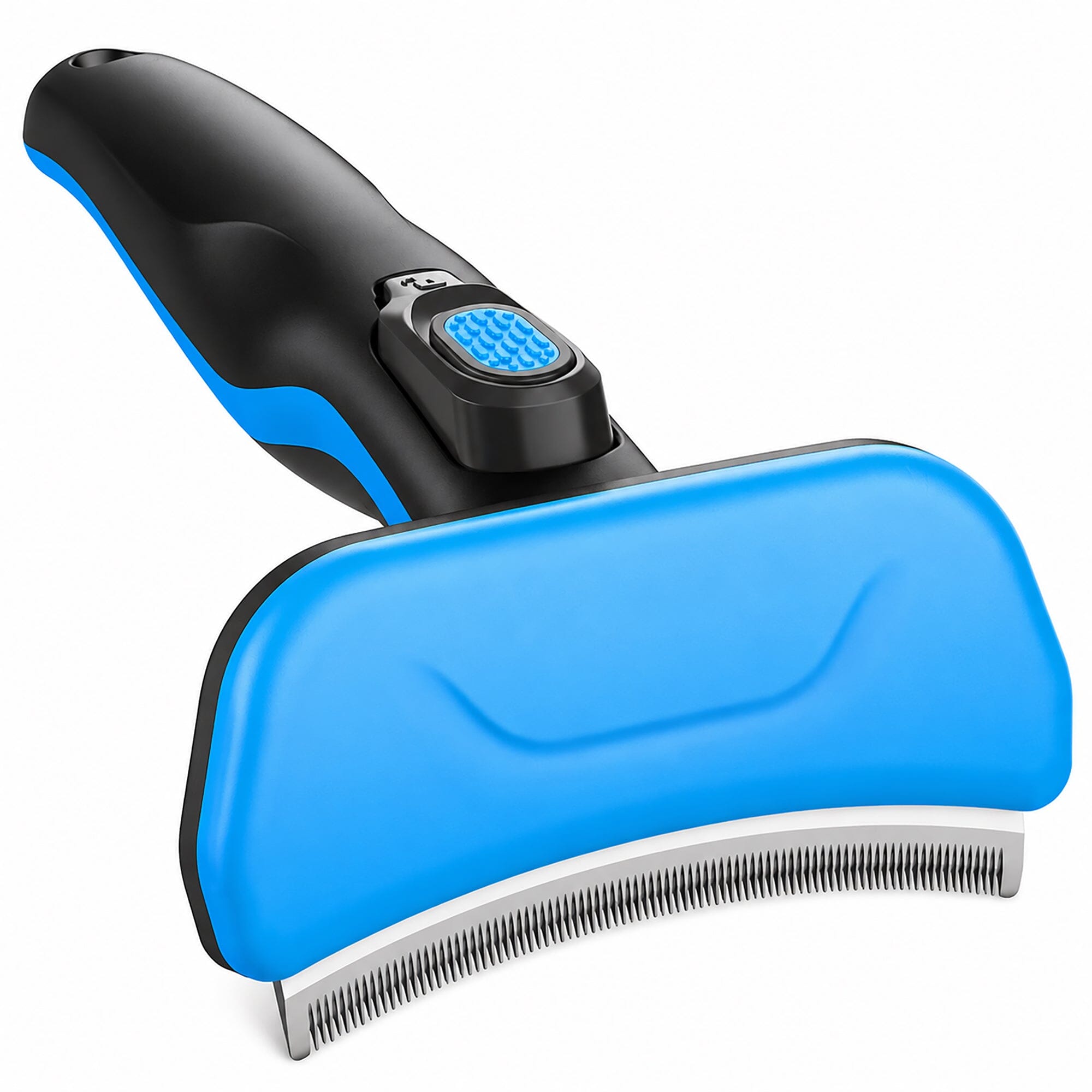 Pet Life Fur-Guard Self-Cleaning Grooming Deshedder