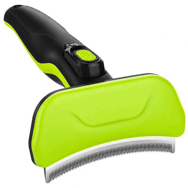Pet Life Fur-Guard Self-Cleaning Grooming Deshedder